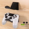 thumbnail image 3 of Soporte Montaje en Pared Bsvklp para Mando Juegos 2 Uds para PS5/Switch Pro negro, 3 of 9
