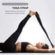 thumbnail image 4 of 2X Conjunto de Bloque de Yoga Y Correa de Yoga Espuma EVA Bloques de Yoga Antideslizantes Suaves Universal Ejercicios de Estiramiento Y Tonificación Negro, 4 of 5