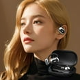 thumbnail image 7 of Oggfader Wireless Earbuds Bluetooth 5.4 Wireless Earphones Ear Mounted Comfortable To Wear Directional Sound Transmission Stereo Sound Effect Long Battery Life Bluetooth Earphones Black, 7 of 7