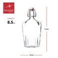 thumbnail image 2 of Bormioli Rocco Pocket Flask, 8.5 oz, Clear, 2 of 8