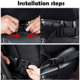 thumbnail image 2 of Kenally De bolsas multibolsillos para asiento trasero de automóvil, organizador colgante, almacenamiento de tela Oxford, suministros de soporte para Ventana automotriz Kenally VI017441-01, 2 of 5