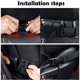thumbnail image 2 of Sidaley Bolsa trasera para asiento de automóvil, 2 uds., organizador colgante, almacenamiento de tela Oxford, soporte de almacenamiento Interior para Ventana automotriz Sidaley VI017441-01, 2 of 5