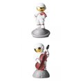 thumbnail image 1 of 2x De Estatua Decorativa De Escultura De Zulema Figuras de astronautas, 1 of 8