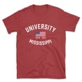 thumbnail image 1 of University Mississippi Patriot Men's Cotton T-Shirt, 1 of 1