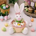 thumbnail image 2 of de Dulces de Pascua, Canasta de Pascua de Conejito, Canasta de Almacenamiento de Dulces de Pascua, Caja de Regalo para Decoración de Mesa, Regalo de Pascua,A, 2 of 5