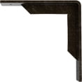 thumbnail image 4 of Ekena Millwork 2"W x 8"D x 8"H Stockport Steel Bracket, Antiqued Warm Silver, 4 of 12