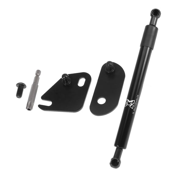 Unique Bargains Support de Levage de Hayon de Voiture Véhicule Porte Arrière Vérins à Gaz Ressort Ensemble Noir pour Ford F-150 2015-2020