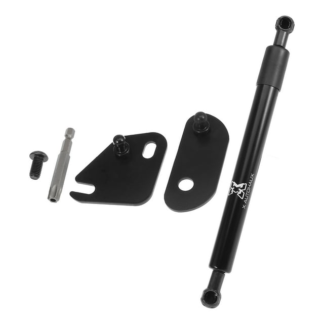 Unique Bargains Car Vehicle Tailgate Lift Support Rear Gate Gas Struts Spring Black Set for Ford F-150 2015-2020