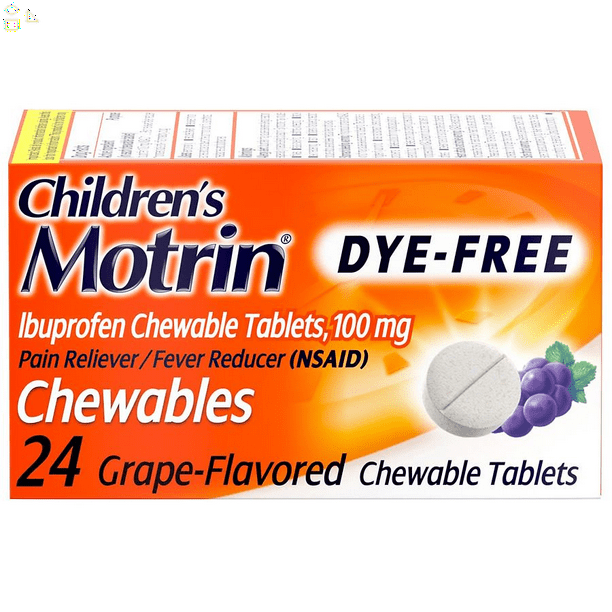 Children's Motrin DyeFree Ibuprofen Ages 211 Pain + Fever Relief