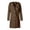 Bronze, variant on Pea Coats for Women, Fall Winter Hooded Single Breasted Wool Trench Coat, Casual Button Warm Outwear with Pockets,Women's,Size S-XXXL