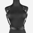 thumbnail image 1 of Sexy Underwear Chest Harness Body Bra BDSM Erotic Lingerie Choker Top Goth Leather Harness Mature Suspenders For Stockings, 1 of 5