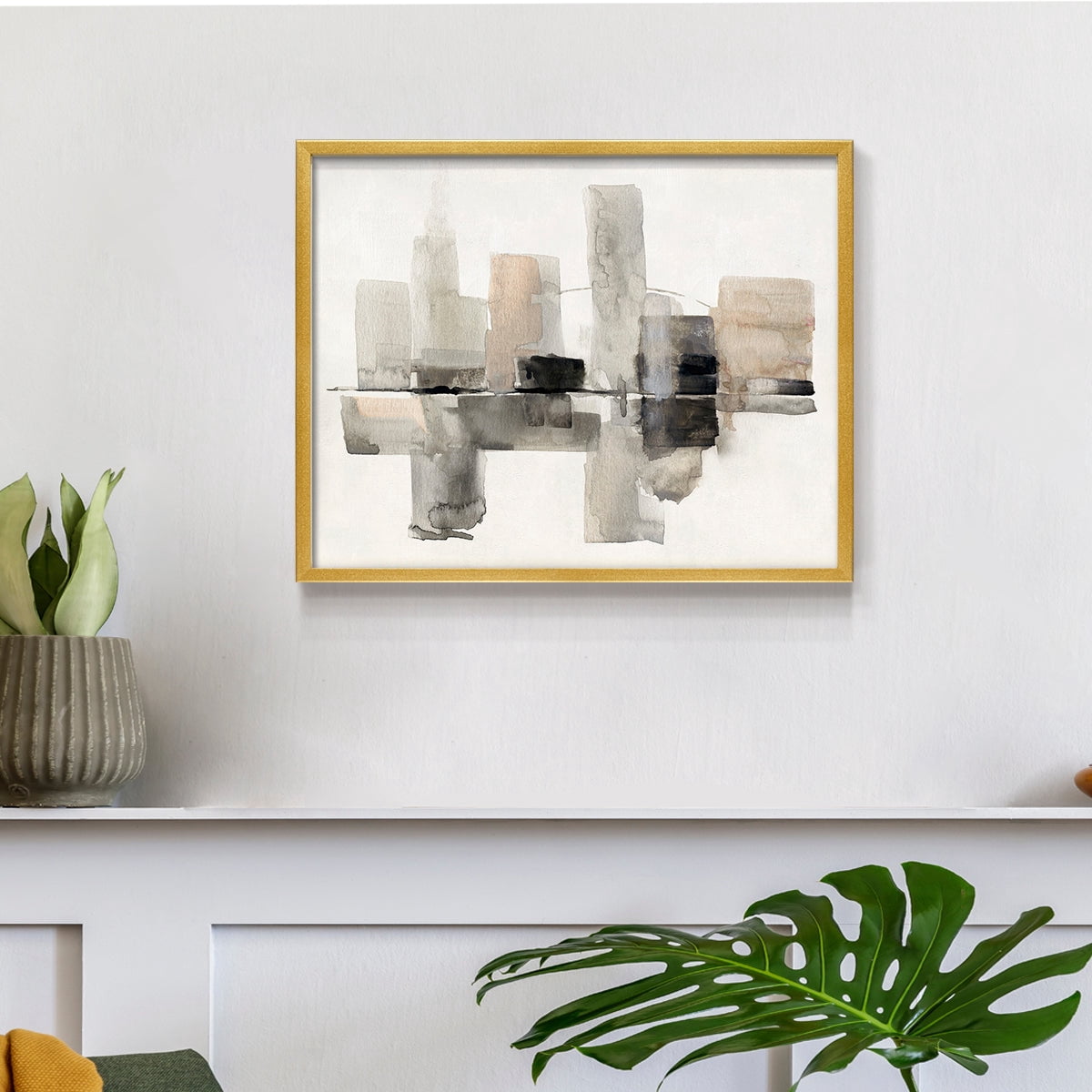 Urban Oasis I by Sally Swatland - Restickable Framed Giclée Print