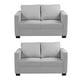 thumbnail image 1 of Sala 2-2 TRINITY Gales ( 2 piezas Love Seat ) Plata, 1 of 8