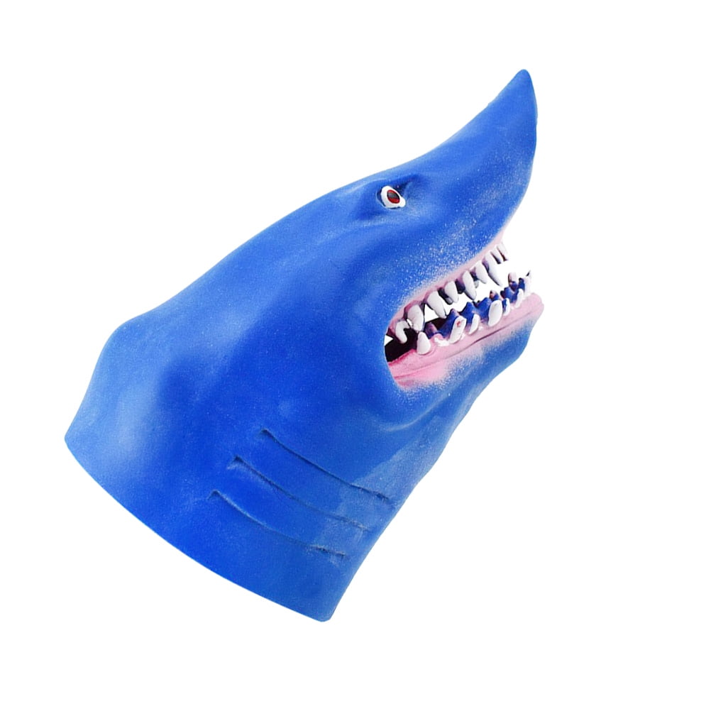 1PC Story Telling Prop Shark Design Creative Hand Puppet Role Play 