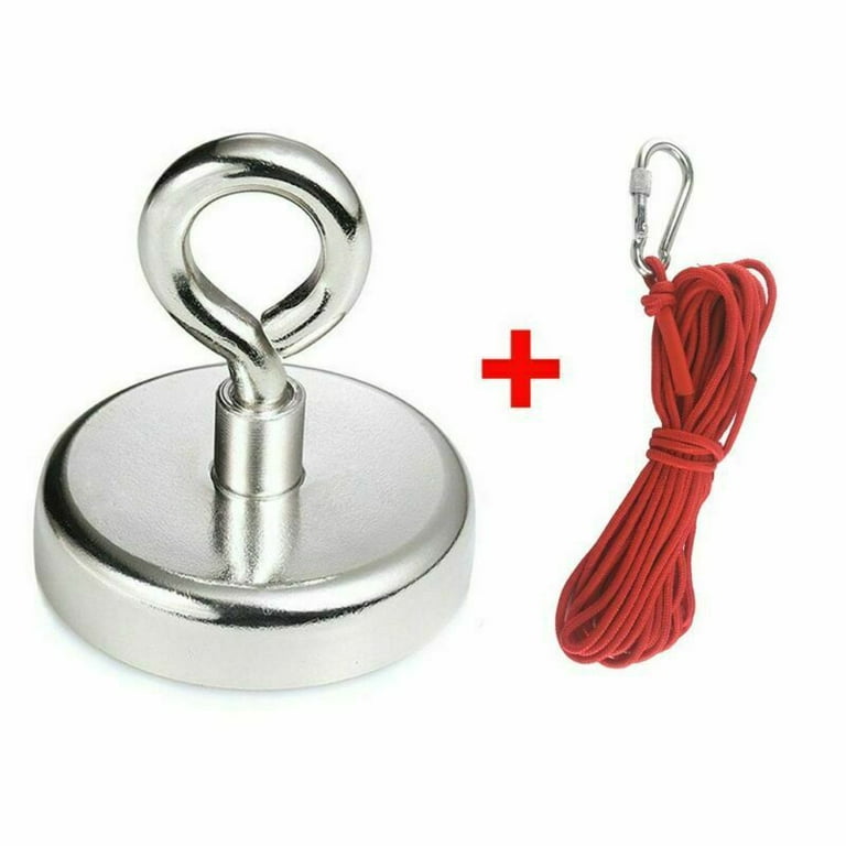 Fishing Magnet Kits Up To 300 Lb Pull Force Super Strong Neodymium Magnets  Tools 