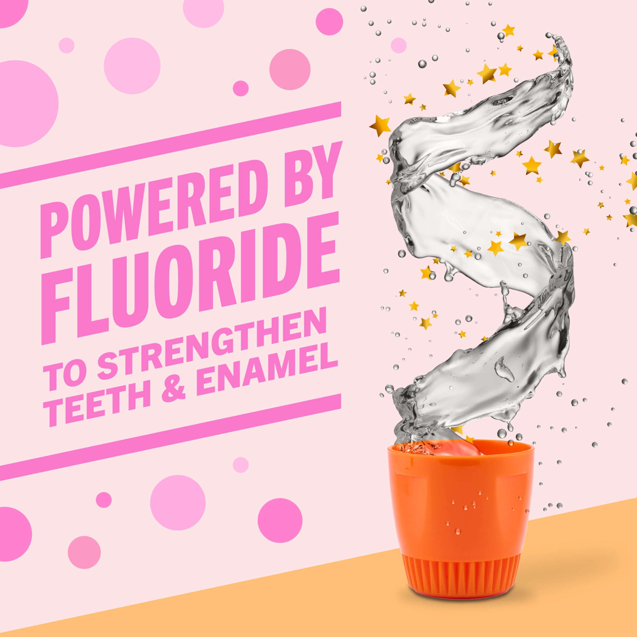 (2 pack) TheraBreath Kids Anticavity Fluoride Oral Rinse, Strengthens Teeth & Enamel, Alcohol Free & Dye Free, Certified Organic Bubblegum Blast Flavor, 10 fl oz