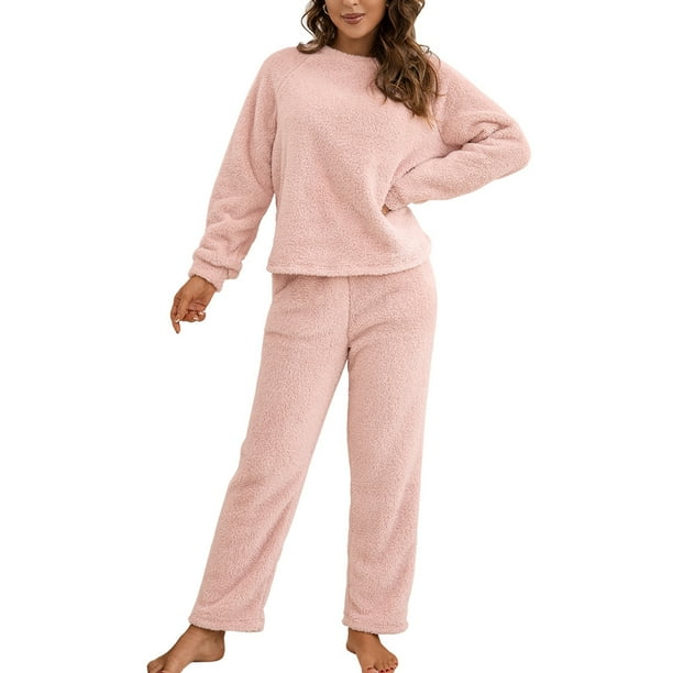  Sleep On It Girls Pajama Set  2 Piece Plush Sleep Shirt and  Pant Sets Sherpa Fleece Pajamas for Girls: Clothing, Shoes & Jewelry