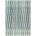 thumbnail image 5 of Addison Rugs Indoor/Outdoor Waverly Modern Stripes Washable Rug 8' x 10' - Ocean, 5 of 5