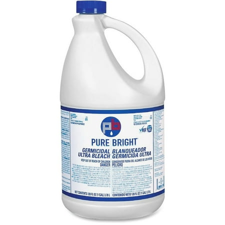 Pure Bright Liquid Bleach, 1 gal Bottle