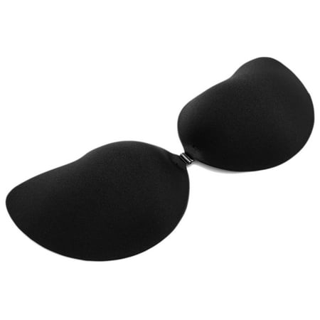 LELINTA Invisible Silicone Bras for Women  Self Adhesive Strapless Bra with Drawstring  Reusable Push Up Bra  Upgrade style  Beige/ Black