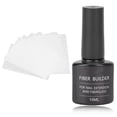 thumbnail image 1 of Kit de extensión de uñas de fibra de vidrio, 15 ml de gel de extensión y 10 láminas de fibra de vidrio para mujeres, accesorios de extensión de uñas DIY, 1 of 15