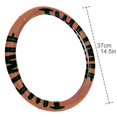 thumbnail image 4 of Thanksgiving Font 14.5 Inch Printing PVC Leather Car Wheel Cover Steering Wheel Cover Auto Accessories, 4 of 6