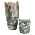 thumbnail image 2 of Restaurantware-Bio Tek 3.2 x 2.9 x 4 Inch Food Containers, 200 Noodle Takeaway Boxes - Disposable, Sturdy, Camouflage Paper 16 Ounce Take Out Boxes, Round, For Hot Or Cold Foods, 2 of 11