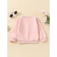 thumbnail image 4 of Arvbitana Baby Girls Boys Valentine's Day Sweatshirt Letter Print Long Sleeve Pullover Casual Hoodies Tops for Newborn 0-24M, 4 of 9