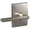 Polished Nickel, variant on Schlage Custom Latitude Hall-Closet and Bed-Bath Lever with Century Trim