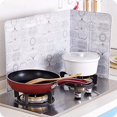 thumbnail image 4 of 3-Sided Foldable Aluminum Splatter Guard (13"×15.4"): Nonstick, easy-clean for frying – space-saving. $Home Decor., 4 of 9