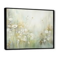 thumbnail image 2 of Designart "Green Beige peaceful Meadows II" Abstract Botanicals Floater Framed Wall Decor, 2 of 7