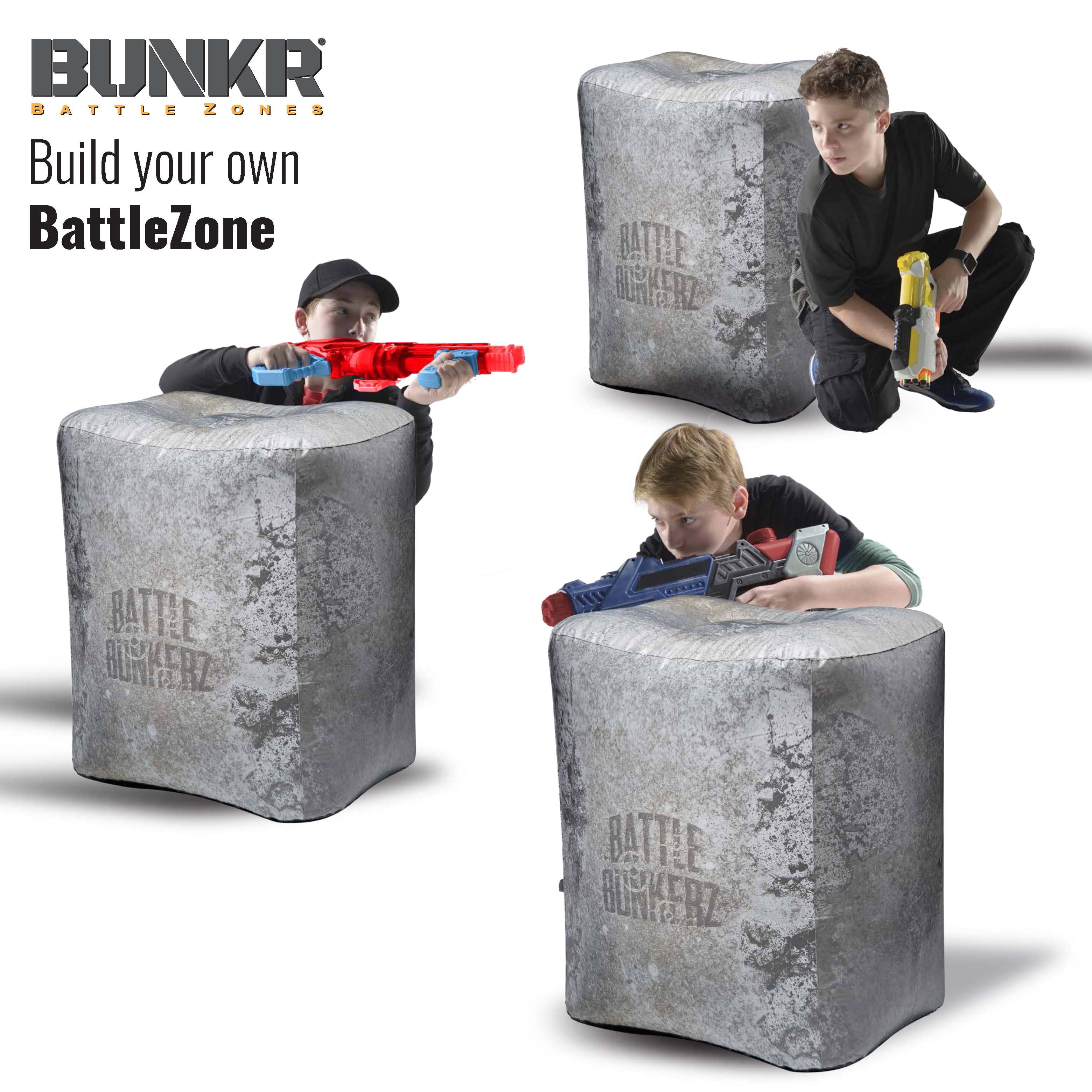 bunkr inflatable battlezone tournament set