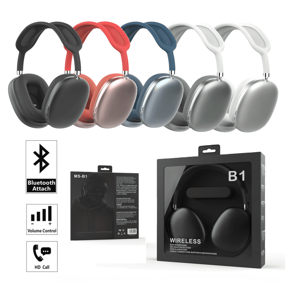 lippen Diakritisch Hoop van Original B1 TWS Wireless Bluetooth Headset, 5.0 Sport Noise Reduction  Headsets, Stereo Sound, for Phone PC Gaming Earpiece on Head, 400mAh -  Walmart.com
