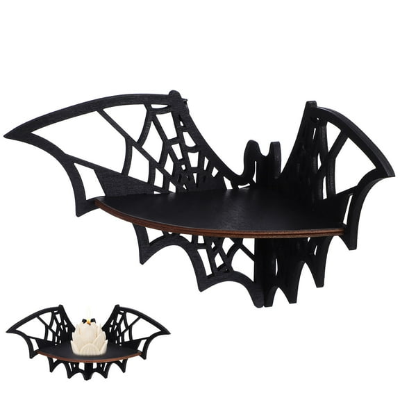 MLINS Decor Spider Web Storage Rack 20.00X11.50X11.50CM Black