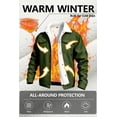 thumbnail image 3 of GINGTTO Men's Corduroy Fleece Lined Trucker Sherpa Winter Jacket for Cold Weather, 3 of 7