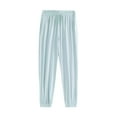 thumbnail image 4 of Beeswan Pants for Women Over 50, Stretch Active - Women's Ultra Stretch Breathable Casual Quick Drying Comfy Fit Pants Light Blue XL, 4 of 8
