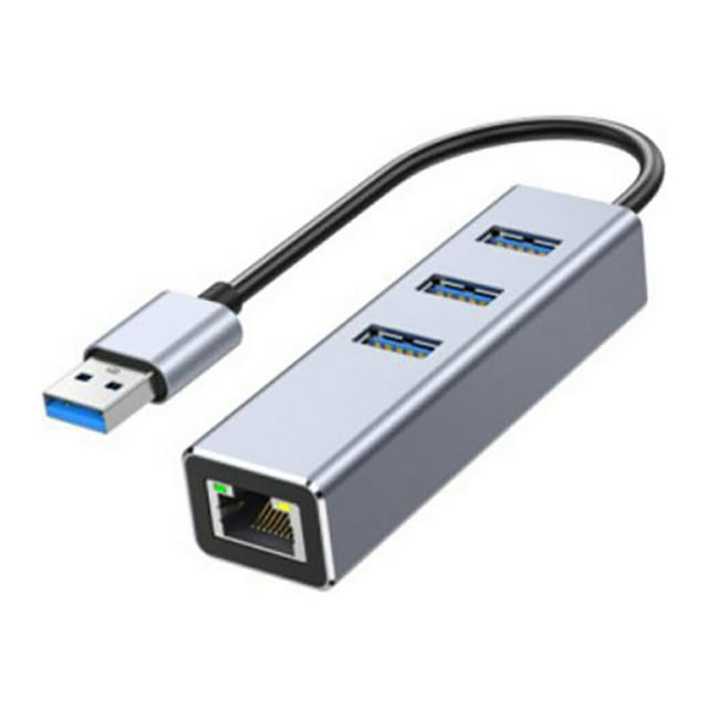 ziyahi Type-C/USB 3.0 to USB 3.0 Converter Répartiteur de Données Réseau Stable pour Windows pour Ordinateur Portable Mac