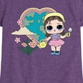 thumbnail image 3 of LOL Surprise! Dolls - Grow Grrrl Hearts the Earth - Toddler & Youth Girls Short Sleeve Graphic T-Shirt, 3 of 5