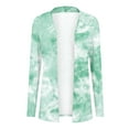 thumbnail image 5 of under $5 JINMGG Womens Coats, Winter Coats for Women Women's Loose Fashion Casual Printing Cute Long Sleeve Tops Cardigan Coat Blouses, 5 of 6