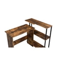 thumbnail image 2 of Ergode Writing Desk Weathered Oak & Black Finish, 2 of 3