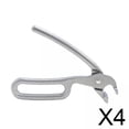 thumbnail image 1 of Pinza para bandejas para pizza,Pinza para bandejas para pizza Abrazadera para platos calientes de alta resistencia,Clip para bandejas de aluminio resistente al calor Elevador de parrilla,Pinzas, 1 of 8