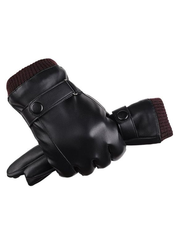 Men's Leather Driving Gloves