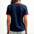 thumbnail image 4 of Women's 9/11 25th Anniversary Tshirt We Will Never Forget Shirt American Flag Tee Faith Hope Courage Memorial Tee Tops for Women, 4 of 4