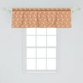 thumbnail image 2 of Ambesonne Unicorn Party Window Valance, Horse Rainbow Moon, 54" X 18", Dark Peach Multicolor, 2 of 3