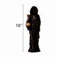 thumbnail image 7 of Lighted Ghost Figurine, Halloween Decorations Ghost with Lantern, Hells Messenger with Lantern, Gothic Resin Witch Statue Garden Light for Home Yard Patio Lawn Decoration, 7 of 7