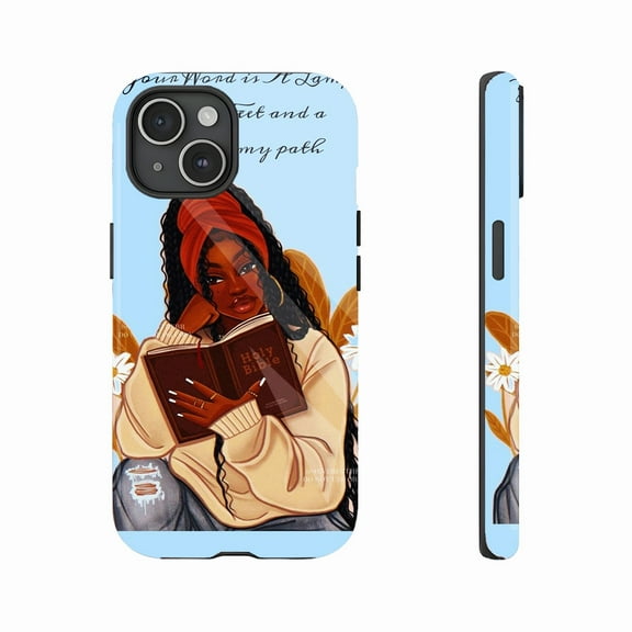 Faith-Inspired Women's Bible Verse Phone Case for iPhone 11/12/13/14/15/16 (Pro Max/Plus) - Stylish Durable Design, Perfect for Daily Use or Holiday Gifts