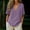 Purple, variant on BUIGTTKLOP Womens Cotton Linen Tops Short Sleeve Shirts Button up V Neck T Shirts Solid Color Summer Tops