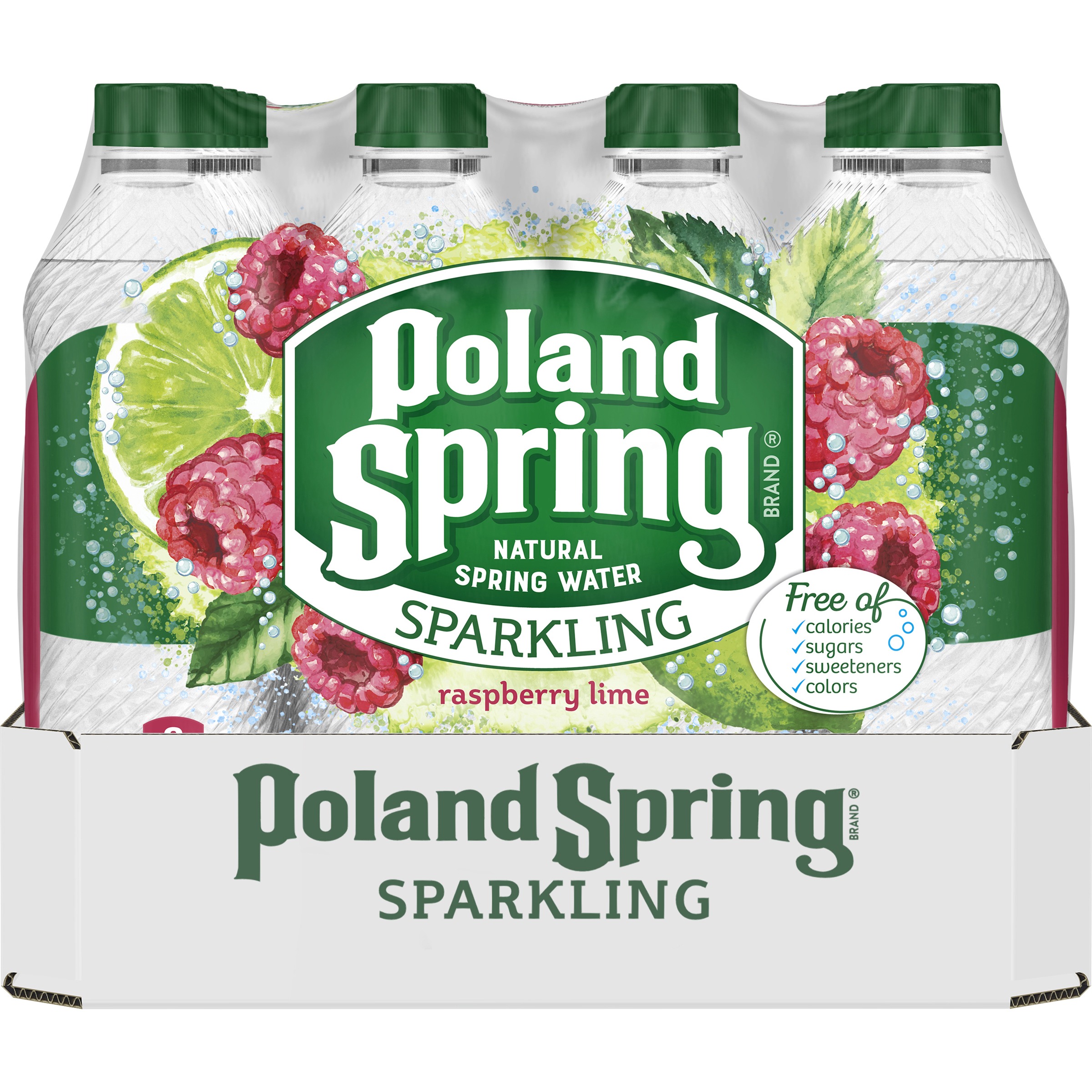 Poland Spring Sparkling Raspberry Lime Raspberry
