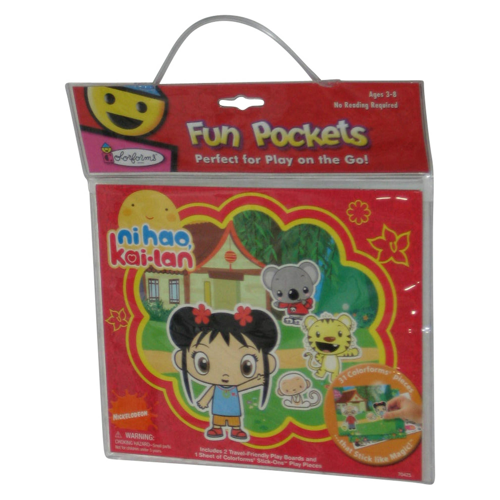 Nick Jr. Ni Hao Kai-Lan Fun (2009) Pockets Travel Play Board