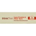 thinkThin High Protein Bar, Chocolate Almond Brownie, 10g Protein, 5 Ct